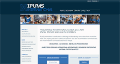 Desktop Screenshot of international.ipums.org